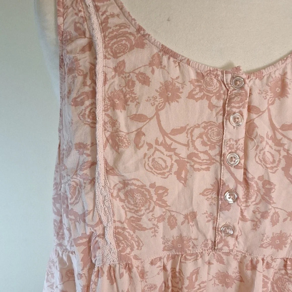 Torrid Foral Chalis tiered Babydoll top torrid SZ 1 - Picture 5 of 9